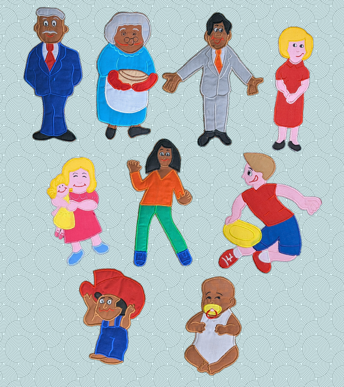 Happy Family (Small) – Felt Board Story