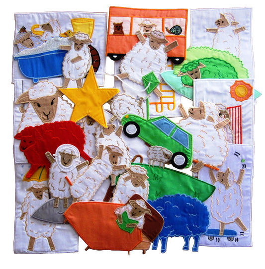 Where is The Green Sheep? - Felt Board Story