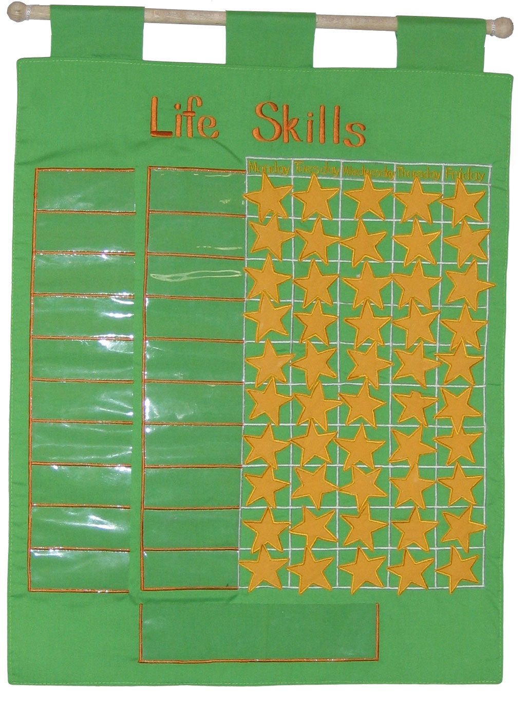 Life Skills - Fabric Wall Chart - Record of Achievement.