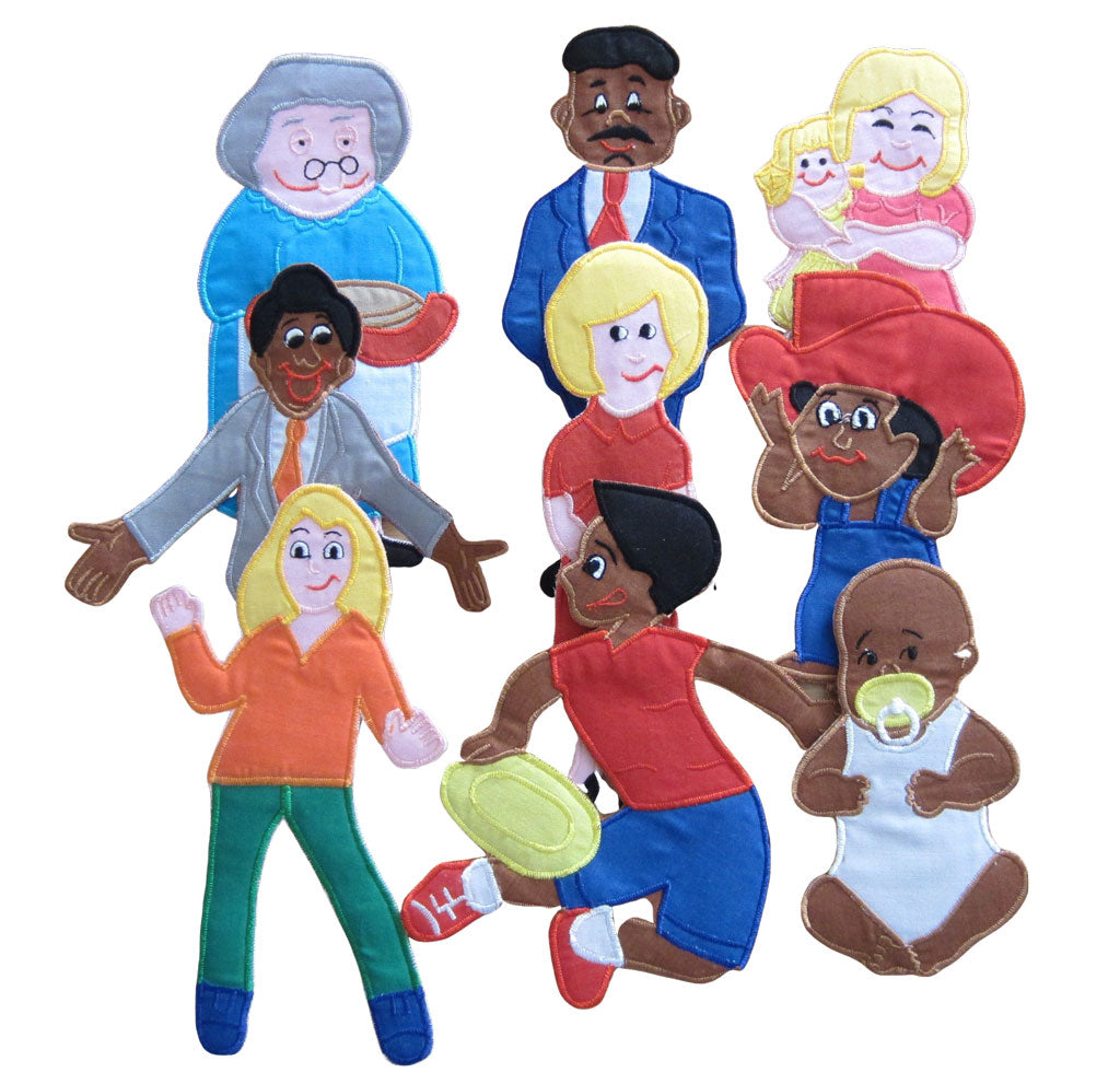 A Multi-Cultural Family - Felt Board Stories