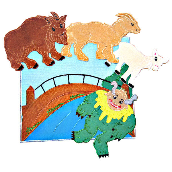 Three Billy Goats Gruff - Felt Board Story