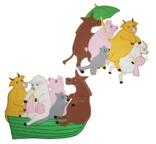 Who Sank the Boat - Felt Board Story