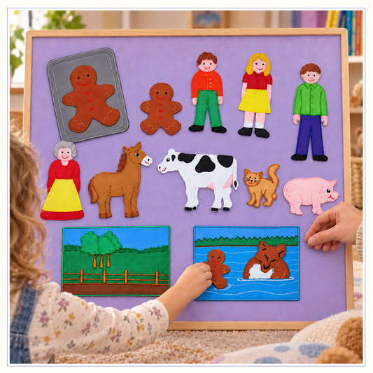 Gingerbread Man - Felt Board Story