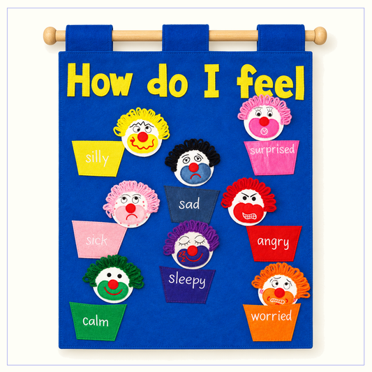 How Do I Feel - Fabric Wall Chart