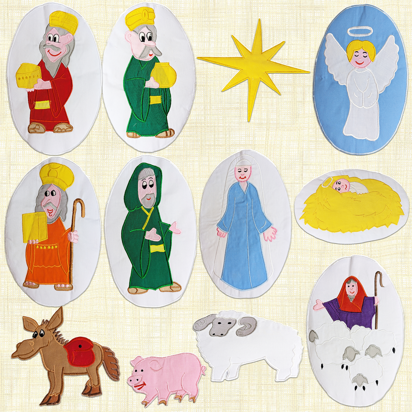 Baby Jesus in the Manger – Felt Board Story