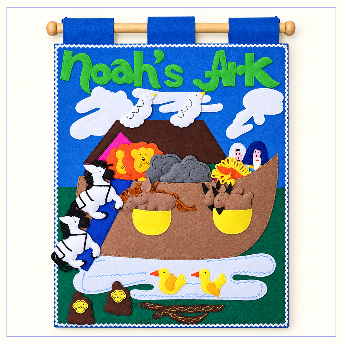 Noah's Ark - Fabric Wall Chart