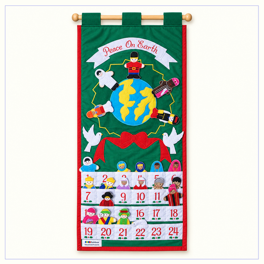 Peace on Earth Fabric Wall Chart
