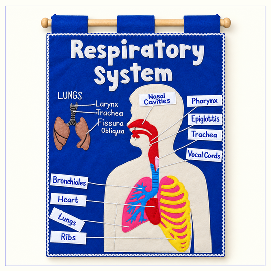 Respiratory System - Fabric Wall Chart