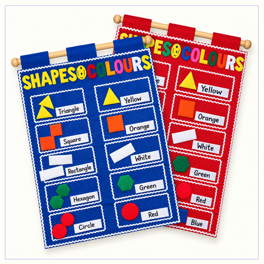 Shapes & Colours - Fabric Wall Chart