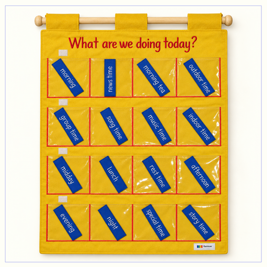 What Are We Doing Today? -  Fabric Wall Chart