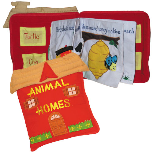 Animal Homes - Material Book for Toddlers