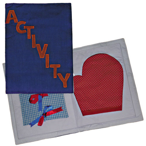 Activity Book - Tactile Learning - Cloth Books & Bags
