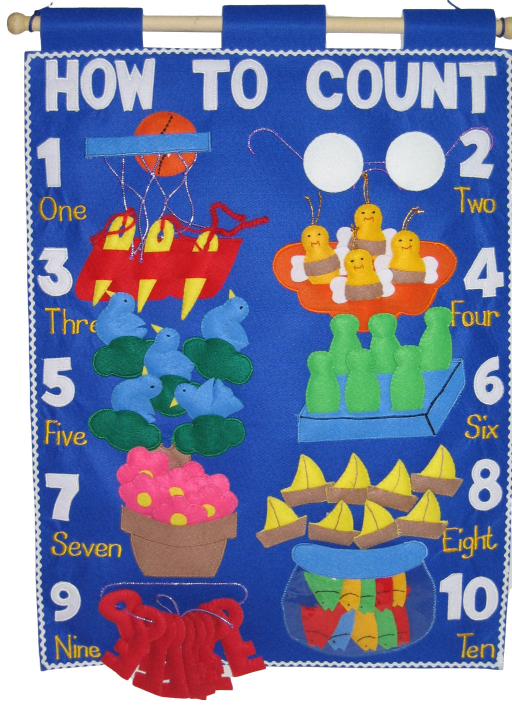 Fabric Wall Charts – Rainbow Educational