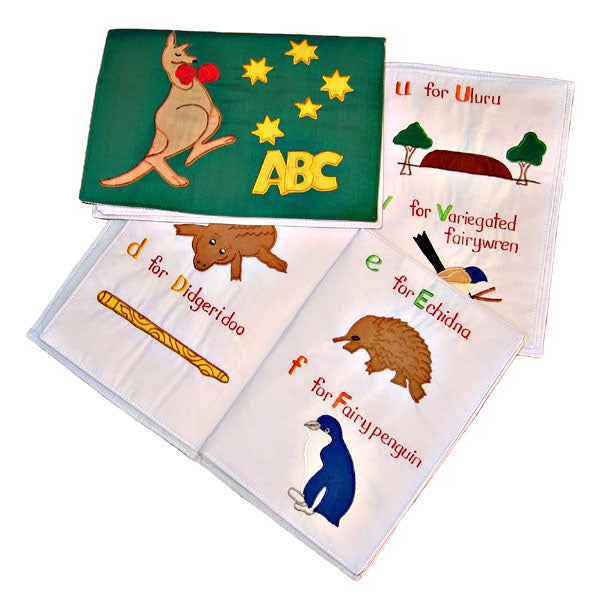 Australian ABC - Fabric Book - Tactile.